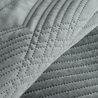 Narzuta dekoracyjna VELVET2 170x210 srebrny