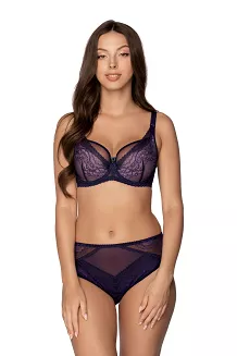Biustonosz GAIA Semi-Soft Talia 1132 półusztywniany granatowy