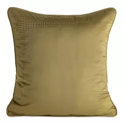 Poszewka dekoracyjna CRYSTALS3 45x45 Eurofirany oliwkowy