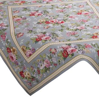 Obrus dekoracyjny 100x100 Eurofirany popielaty