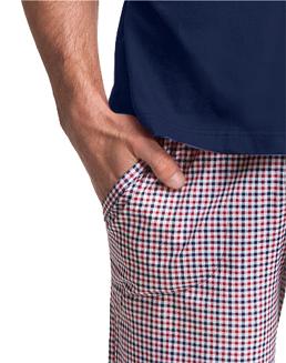 Piżama męska LUNA kod 787 granatowa