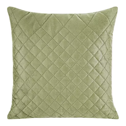 Poszewka dekoracyjna LUIZ-3 40x40 Design91 jasnozielona w geometryczny wzór