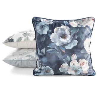 Poszewka dekoracyjna KIRA 45x45 Eurofirany granatowy