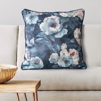 Poszewka dekoracyjna KIRA 45x45 Eurofirany granatowy