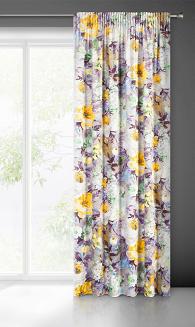Zasłona gotowa na taśmie AMELIE 140x270 Eurofirany wielokolorowy