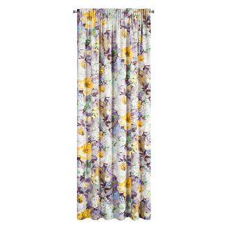 Zasłona gotowa na taśmie AMELIE 140x270 Eurofirany wielokolorowy