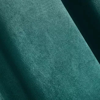 Zasłona gotowa na przelotkach ROSA 140x250 Design91 turkusowy