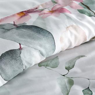 Pościel z makosatyny JULIET 220x200 Eurofirany biały