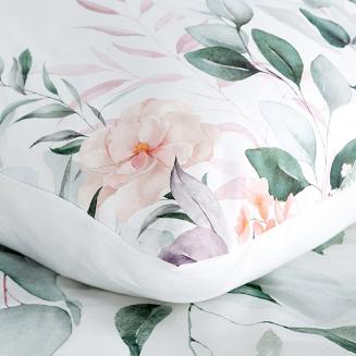 Pościel z makosatyny JULIET 220x200 Eurofirany biały