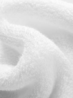 Ręcznik bawełniany LIBRE 100x150 biały z czarną bizą