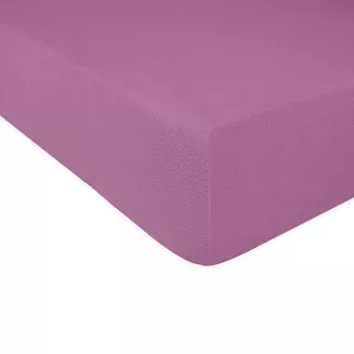 Prześcieradło frotte z gumką 140x200 Darymex jasny fioletowy