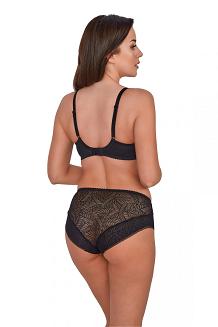 Biustonosz GAIA Full Cup Micaela 758 usztywniany czarny