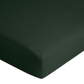 Prześcieradło jersey z gumką  140x200 Eurofirany butelkowy zielony
