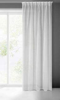 Firana gotowa na taśmie SIMONE 140x300 Eurofirany biały