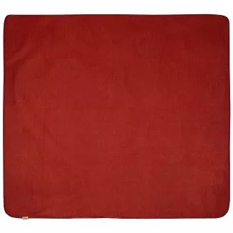Koc piknikowy Harmony 130x150 mata plażowa bordowy jodełka