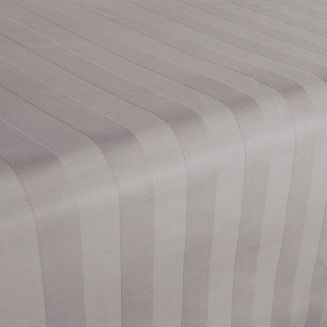 Prześcieradło satyna bambusowo-bawełniana STRIPE GREY 220x260 Darymex jednokolorowe szare