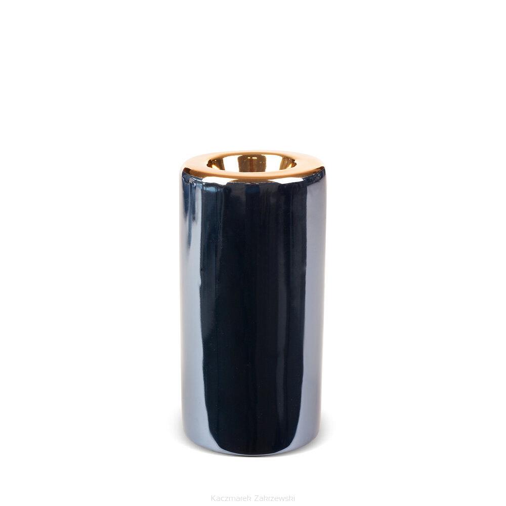 Świecznik dekoracyjny AMORA1 Eurofirany granatowy