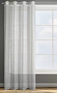 Zasłona gotowa na przelotkach MILY 140x250 Design91 biały