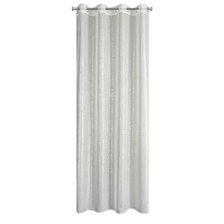 Zasłona gotowa na przelotkach MILY 140x250 Design91 biały
