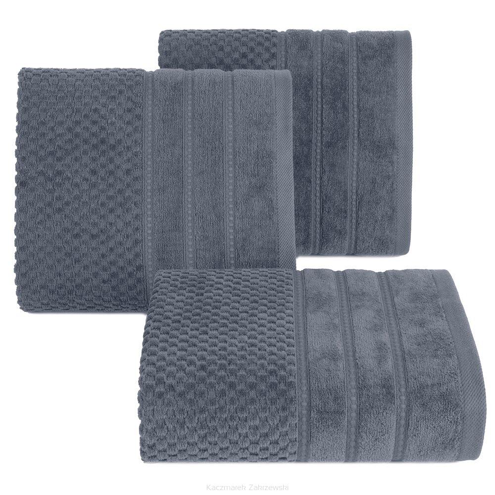 Ręcznik bawełniany ADORE 30x50 Eurofirany stalowy