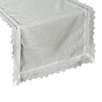 Obrus dekoracyjny SILEN 35x180 Eurofirany biały