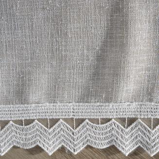 Obrus dekoracyjny SILEN 35x180 Eurofirany biały