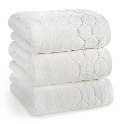 Ręcznik bawełniany LUMIA 50x90 Eurofirany kremowy