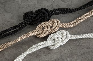 Sznur dekoracyjny do zasłon MOLLY naturalny