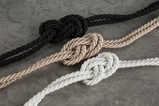 Sznur dekoracyjny do zasłon MOLLY naturalny