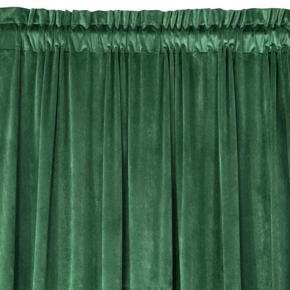 Zasłona gotowa na taśmie PIERRE 140x300 Pierre Cardin Eurofirany zielony