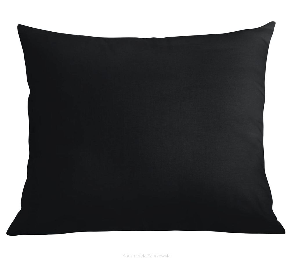 Poszewka bawełniana SIMPLY 40x60 czarna