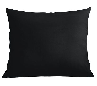 Poszewka bawełniana SIMPLY 40x60 czarna