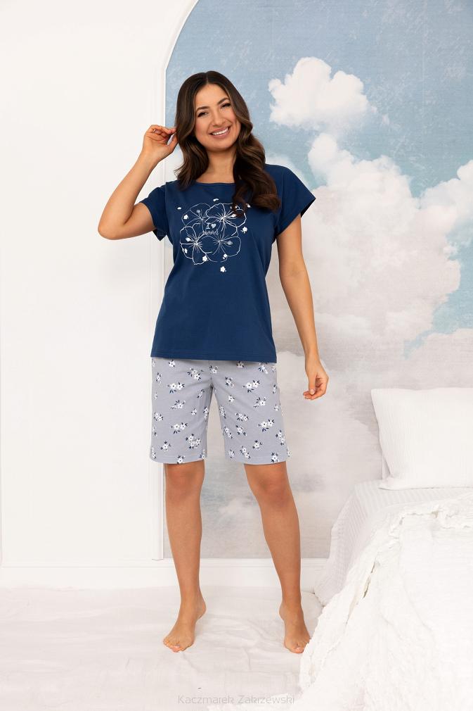 Piżama damska REGINA kod 4003 granat