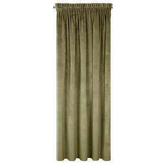 Zasłona gotowa na taśmie VILLA 140x270 Eurofirany oliwkowy