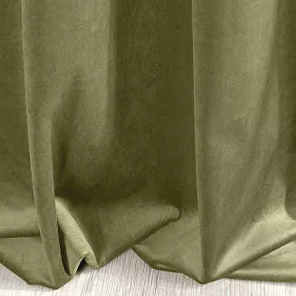 Zasłona gotowa na taśmie VILLA 140x270 Eurofirany oliwkowy