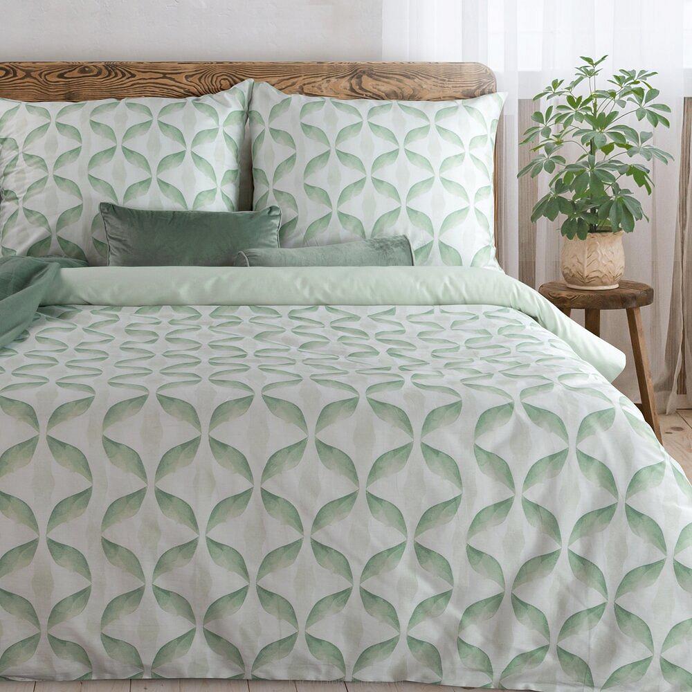 Pościel satynowa SPRING101 140x200 Eurofirany miętowy