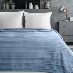 Koc narzuta NINA 220x200 Eurofirany niebieski