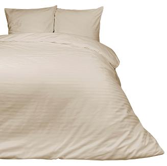 Pościel satyna bawełniana adamaszek 140x200 cappuccino