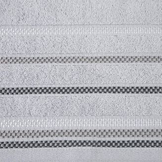 Ręcznik bawełniany LIVIA3 50x90 Eurofirany srebrny