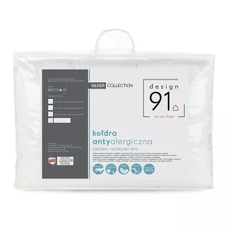 Kołdra antyalergiczna  180x200 Design91 biały