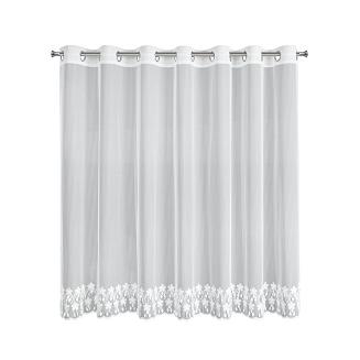 Firana gotowa na przelotkach SADIE Eurofirany biały