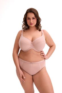 Biustonosz Semi-Soft Sonia MAXI 1058 półusztywniany różowy