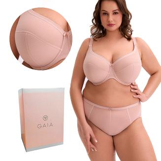 Biustonosz Semi-Soft Sonia MAXI 1058 półusztywniany różowy