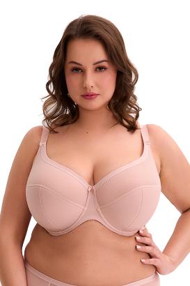 Biustonosz Semi-Soft Sonia MAXI 1058 półusztywniany różowy