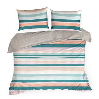 Pościel satynowa 200x220 Eurofirany miętowy