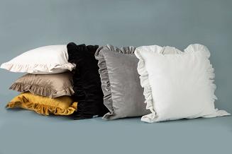 Poszewka dekoracyjna VELVET 45x45 Eurofirany srebrny