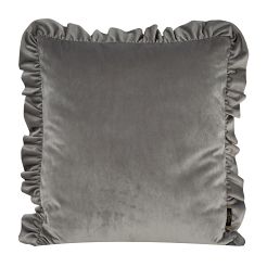 Poszewka dekoracyjna VELVET 45x45 Eurofirany srebrny