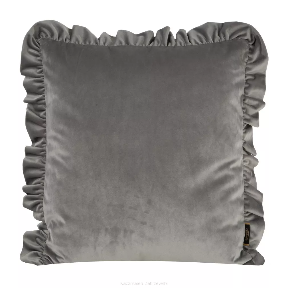 Poszewka dekoracyjna VELVET 45x45 Eurofirany srebrny
