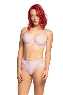Biustonosz GAIA Semi-Soft Sandy 594 półusztywniany różowy