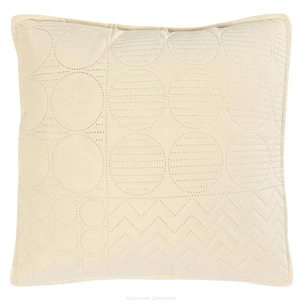 Poszewka dekoracyjna ELEGANT 40x40 Darymex kremowa